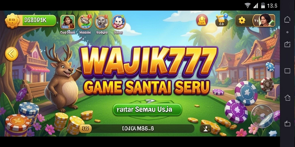 Tampilan gameplay seru dan menarik dari WAJIK777
